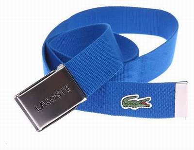 ceinture lacoste homme pas cher