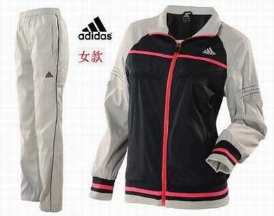 ensemble adidas rouge femme