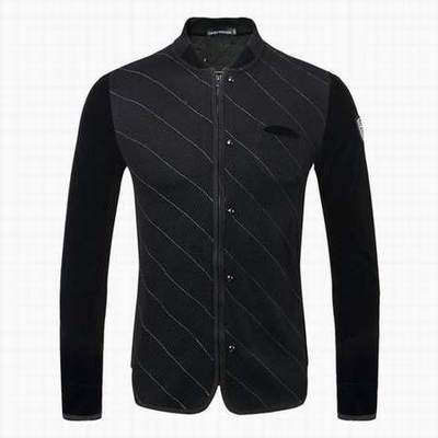 veste armani homme noir